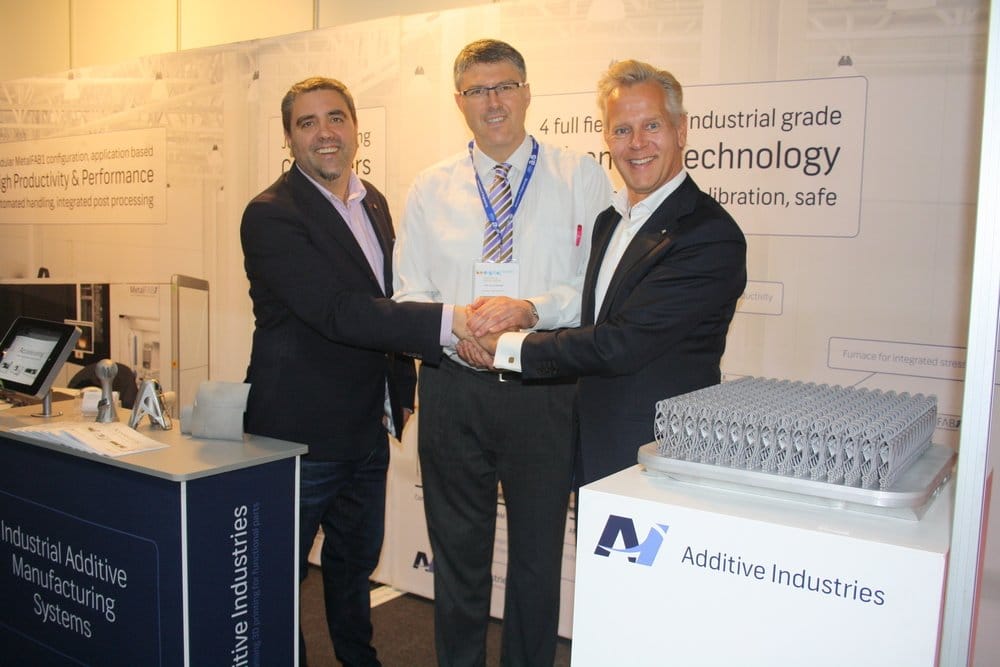 Additive Industries partnership with agent ANÁLISIS Y SIMULACIÓN