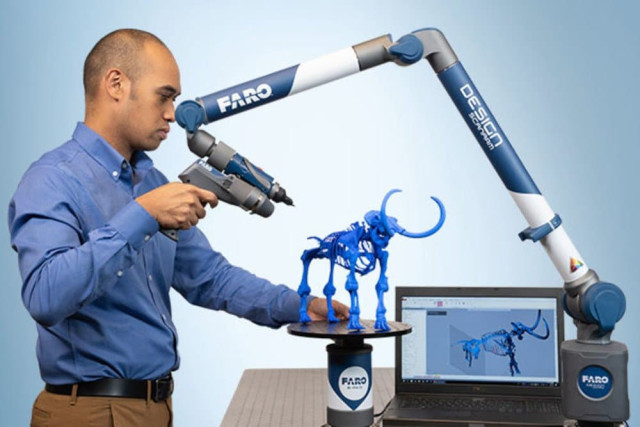 FARO reveal Design ScanArm 2.5C with high resolution full color scanning
