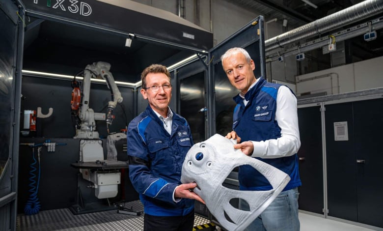 BMW Group adopts WAAM for series production - enabling the 3D printing of components that are lighter and more rigid.