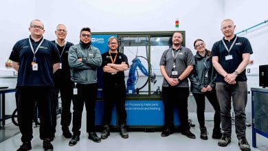 Rivelin Robotics to lead Innovate UK's post-processing project. Project CAMPFIRE is set to deliver automated finishing of metal parts.