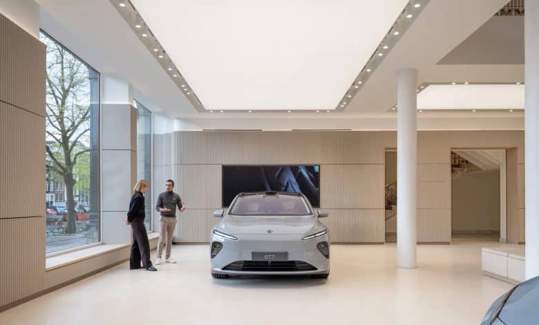 Aectual Nio showroom