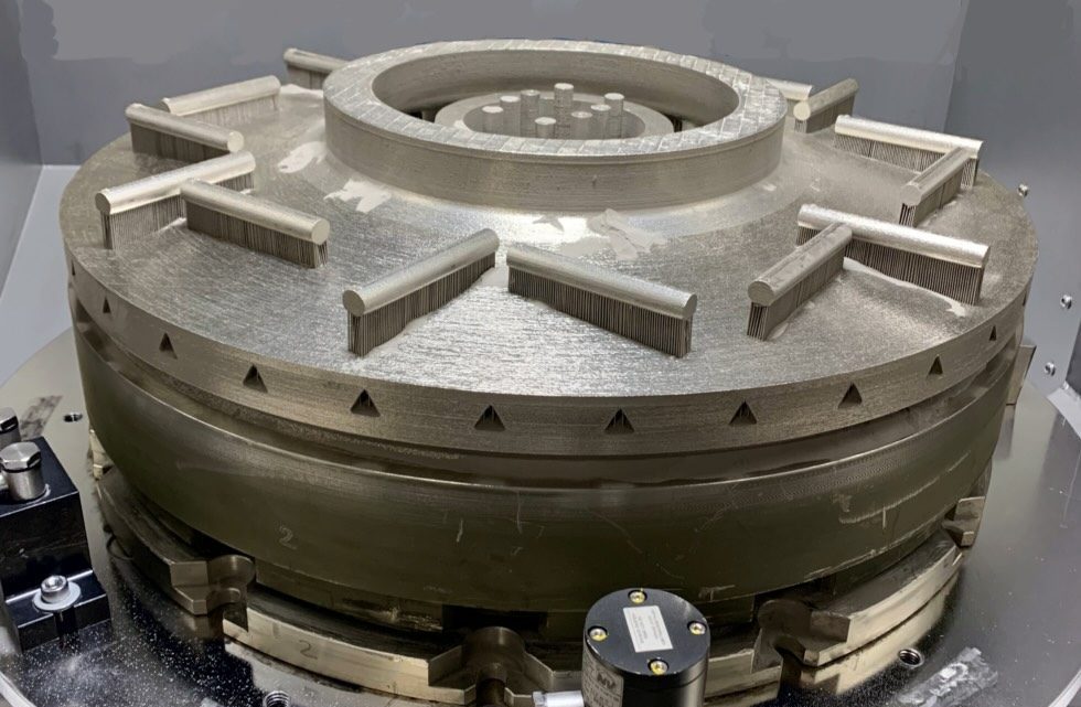 RMS 3D prints large centrifugal compressor impellers