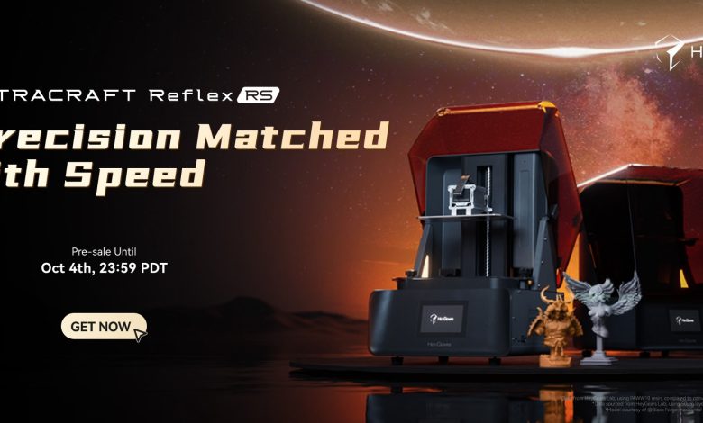 HeyGears UltraCraft Reflex RS offers reliable, high-quality, in-house rapid prototyping and small-batch production.