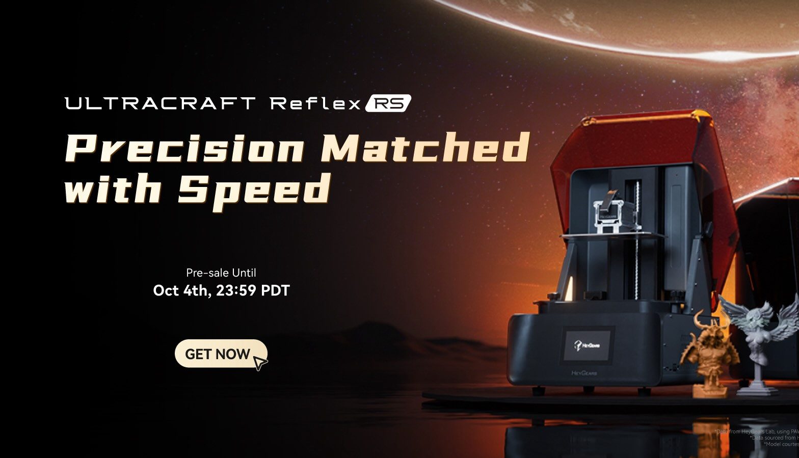La impresora UltraCraft Reflex RS de HeyGears amplía la libertad creativa con precisión y velocidad