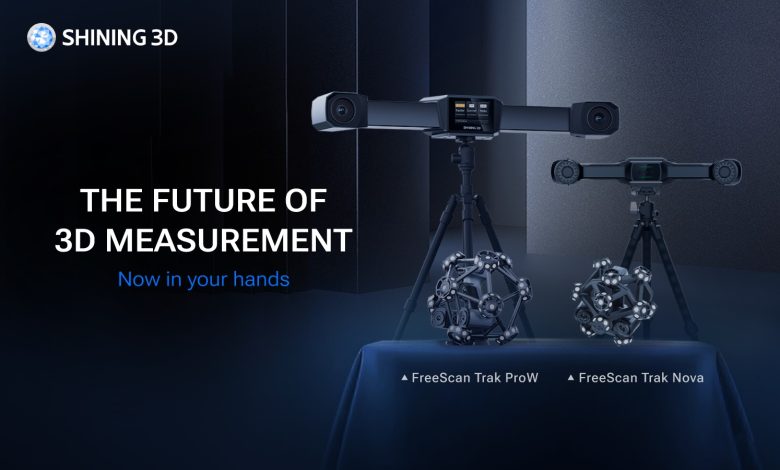 SHINING 3D launches FreeScan Trak Nova and Trak ProW - combining advanced wireless technology, high precision, and seamless usability.