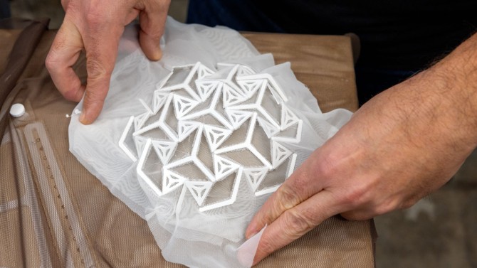 HelioSkin 3D printed solar panel