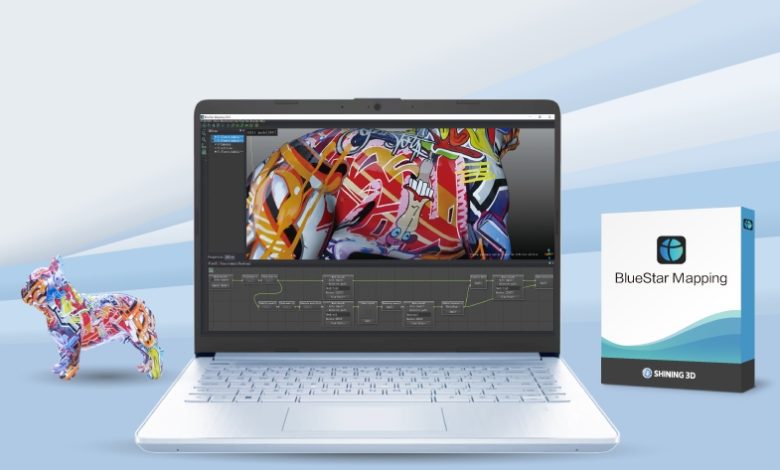 SHINING 3D launches BlueStar AI-driven texture mapping software - streamlining the process of creating highly accurate, true-color 3D models.