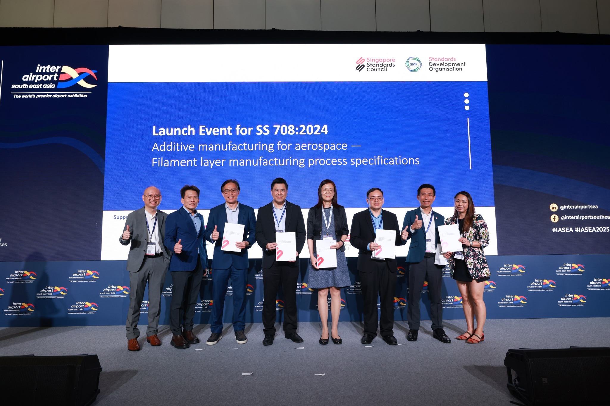 Singapore launches new standard SS 708 for aerospace additive manufacturing