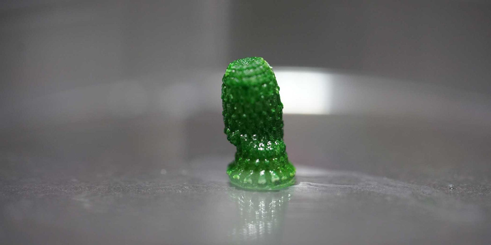 3D printed living material actively extracts CO2 from atmosphere