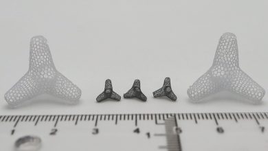 IMDEA Materials Institute researchers 3D print carbon scaffolds for bone regeneration using polyethylene glycol diacrylate (PEGDA).