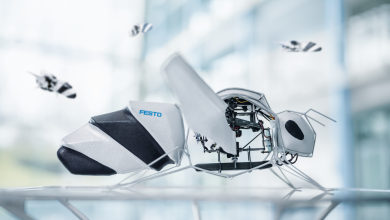 3D printed BionicBee EOS Festo