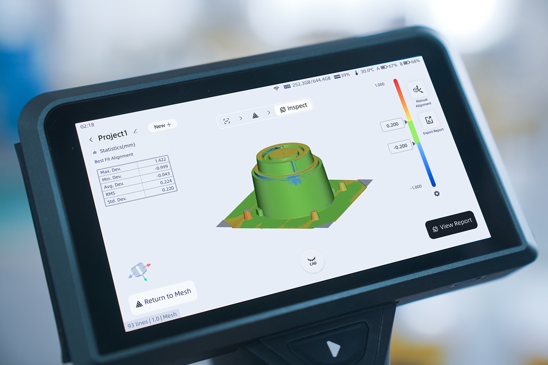 SHINING 3D Metrology launches FreeScan Omni scanner - combining wireless operation, onboard processing, and PTB-certified inspection.