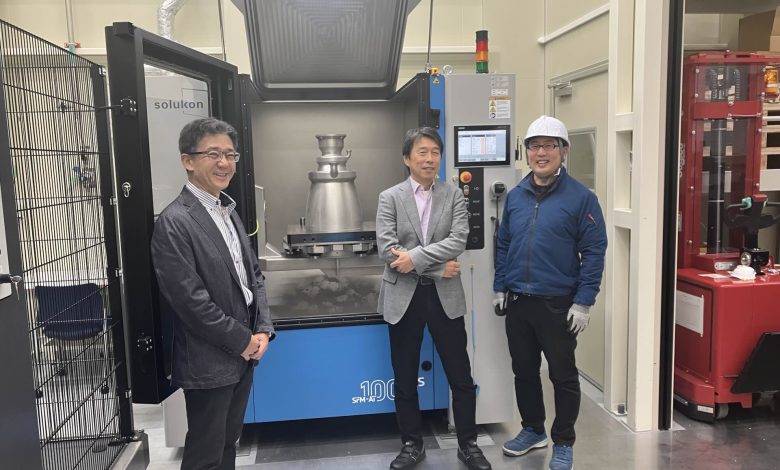Nikon integrates Solukon SFM-AT1000-S at NAMTC Japan to support industrial-scale metal AM production and quality control.