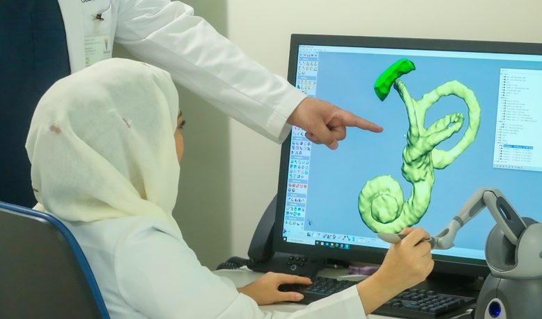 KFSHRC treats inner ear disorders using ultra-micro 3D printing - reconstructing the delicate structure responsible for the body’s balance.