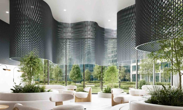 Circdal is using rPETG WF – a blend of 97% recycled PETG plastic and reclaimed wood fibers – in its architectural panel designs