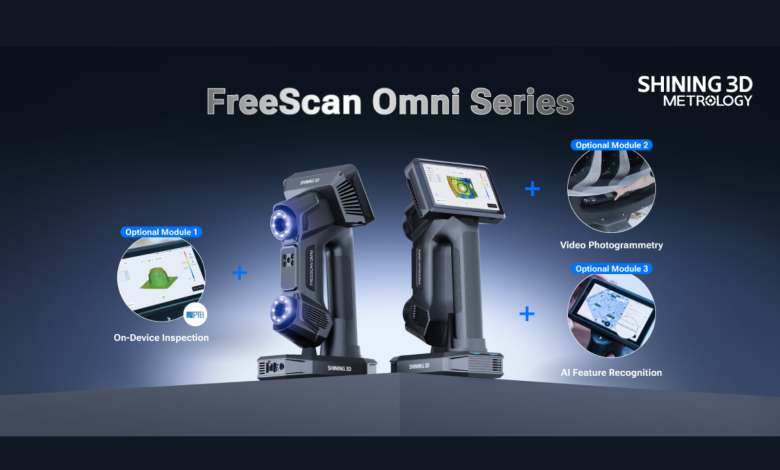 SHINING 3D Metrology expands FreeScan Omni into modular series