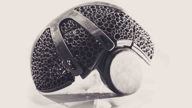 Safety-critical helmet padding using 3D printing