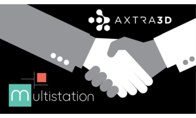 Axtra3D enters French market with Multistation partnership