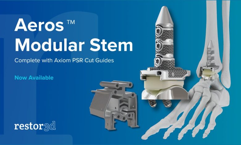 restor3d releases Aeros Modular Stem System