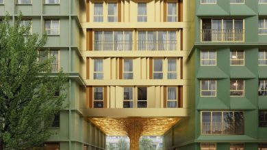 Studio RAP 3D prints gingko-inspired columns in Utrecht