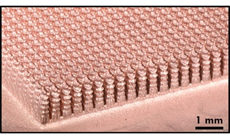 University of Illinois team 3D prints pure-copper cold plates for electronics cooling