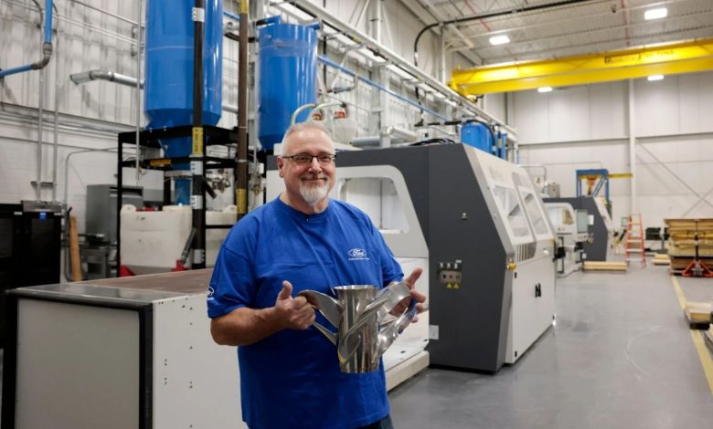 Ford and Sharrow Engineering cut propeller production time from months to weeks with 3D printed sand casting