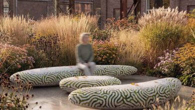 Joris Laarman's 3D printed SYMBIO benches exhibited in NYC