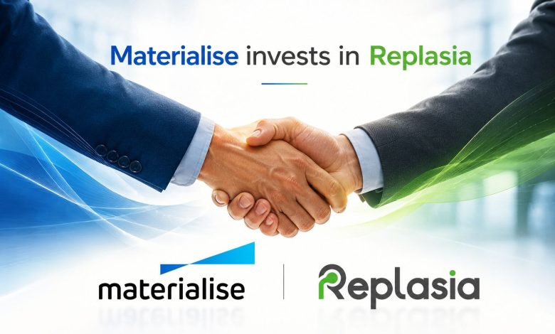 Materialise takes minority stake in Replasia