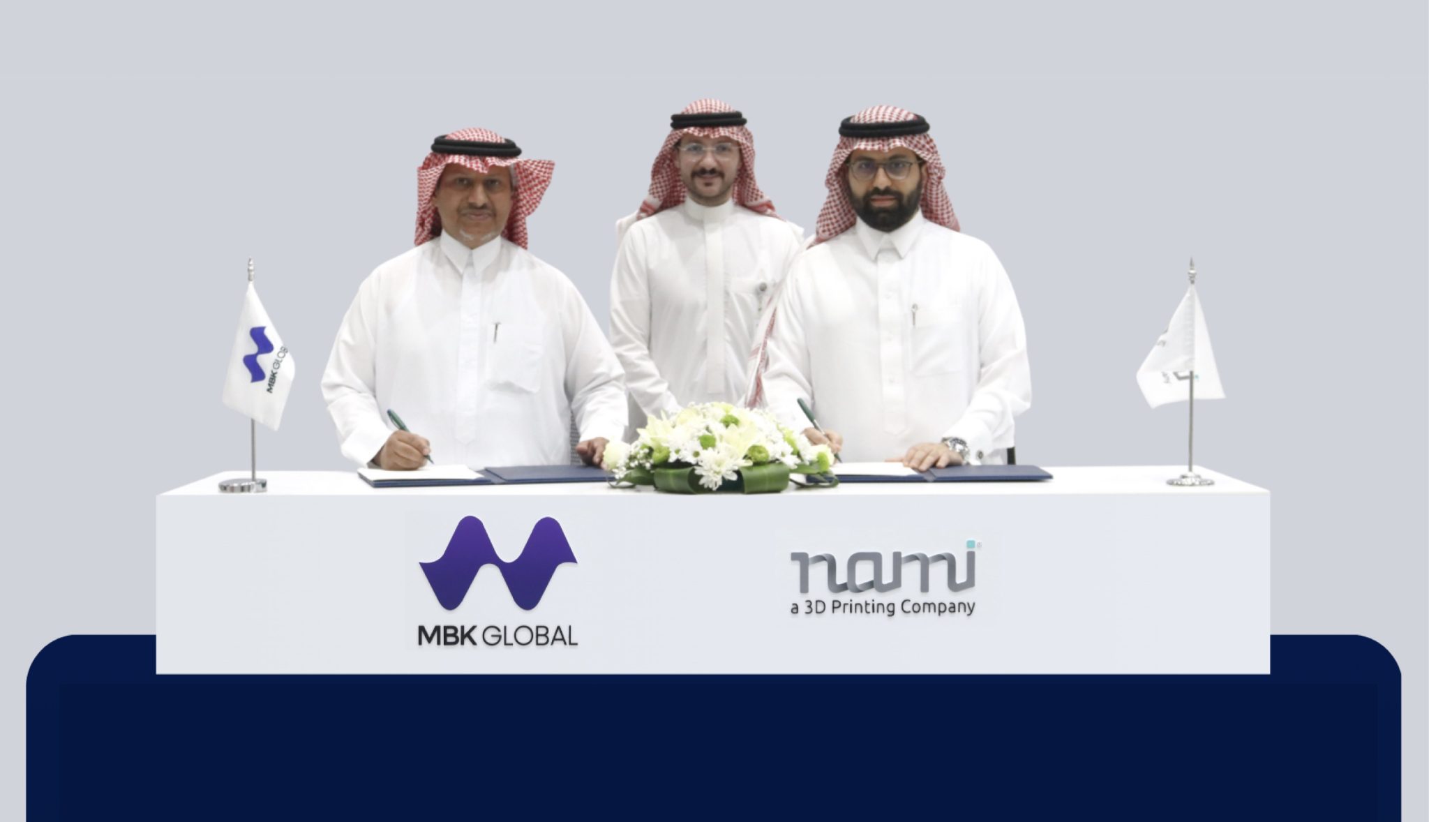 NAMI and MBK Global sign agreement to expand additive manufacturing across the Gulf