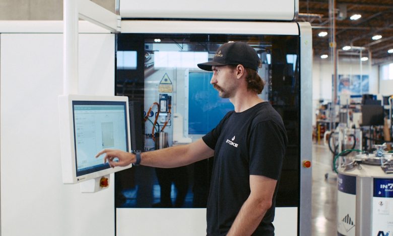Additive Industries MetalFab metal 3D printers at Stoke Space