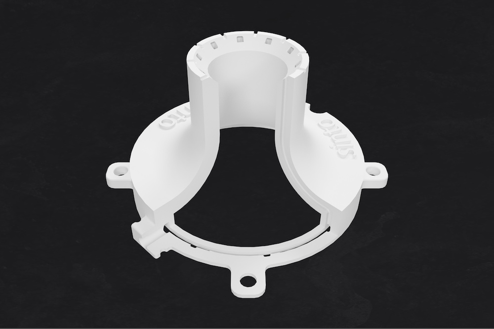 3D printed zirconia part protects laser optics in semiconductor manufacturing