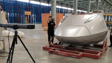 Railway manufacturers turn to non-contact 3D scanning for faster quality inspection