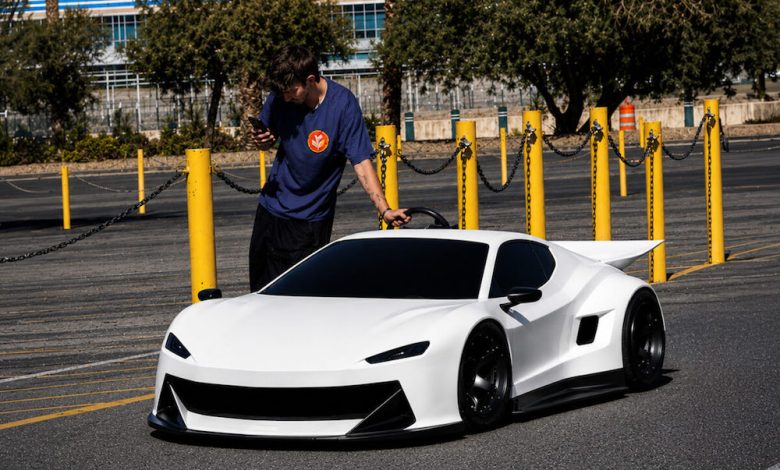 Cross Industry Dynamics 3D prints mini hypercar prototype for Lil Zoomers