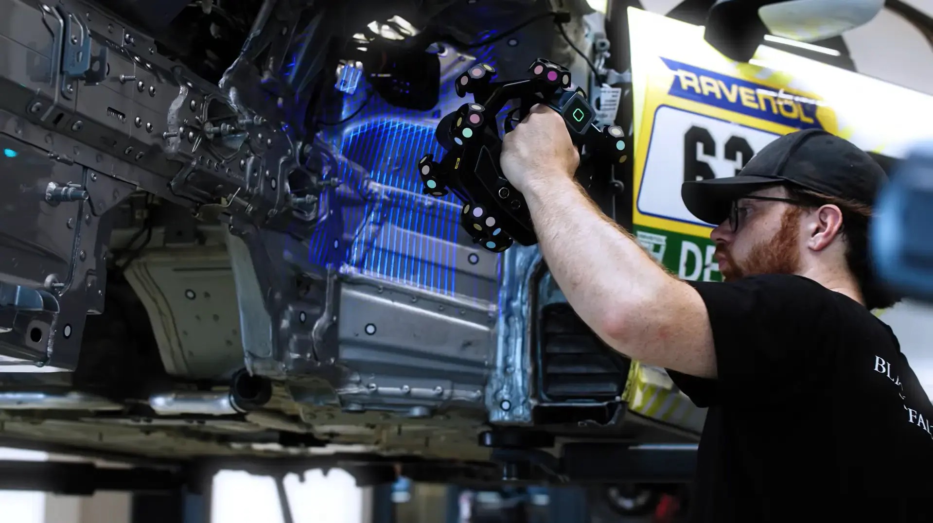 Black Falcon uses 3D scanning to verify rebuilt Nürburgring race car