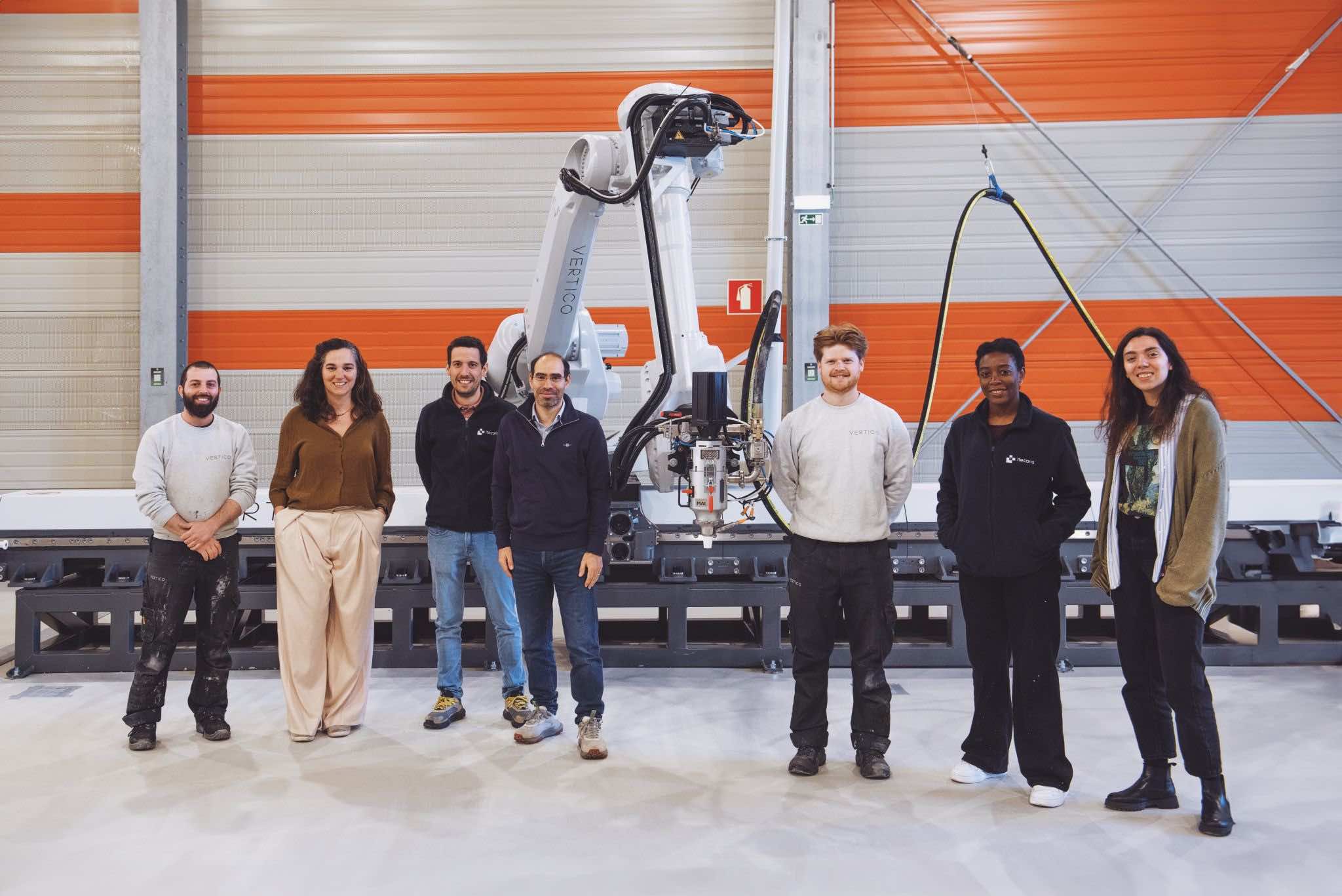 Vertico instals its largest 3D concrete printing system to date